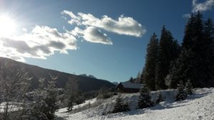 Winterlandschaft im Gsieser Tal