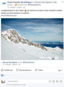 Ausblick von der Gipfelwelt 3000 am Kitzsteinhorn